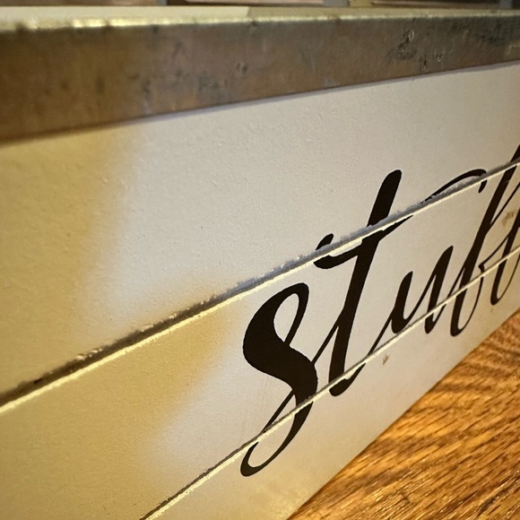 White Tray with Rustic Rope Handles - Picture 3 of 9